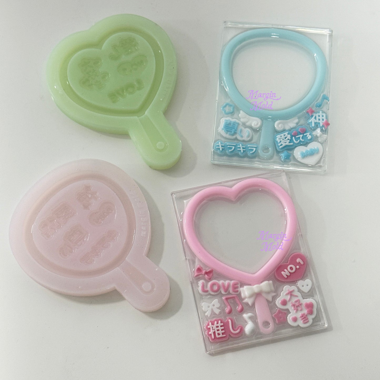 b181 b182 uchiwa frame mold, 3d print, shiny