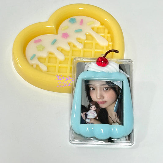 b173 b174 b175 cherry-on-top jelly frame mold, 3d print, shiny