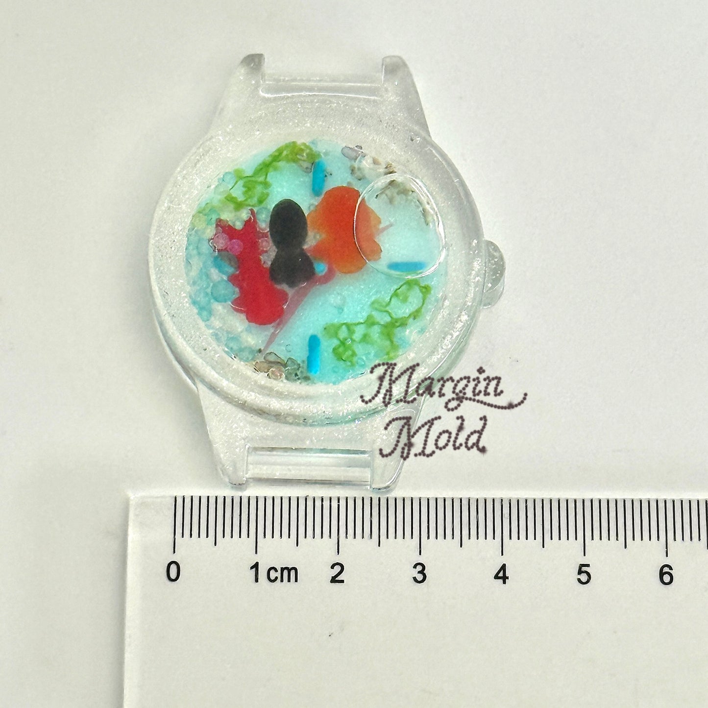 SK239 watch shaker mold+watch hands bits mold, backed, 3d print, shiny