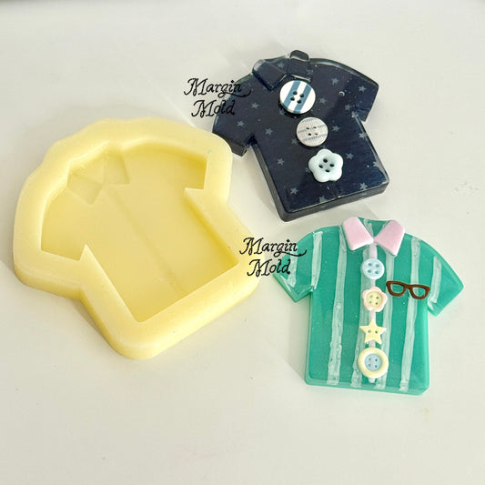 k129 T-shirt mold, 3d printed, shiny