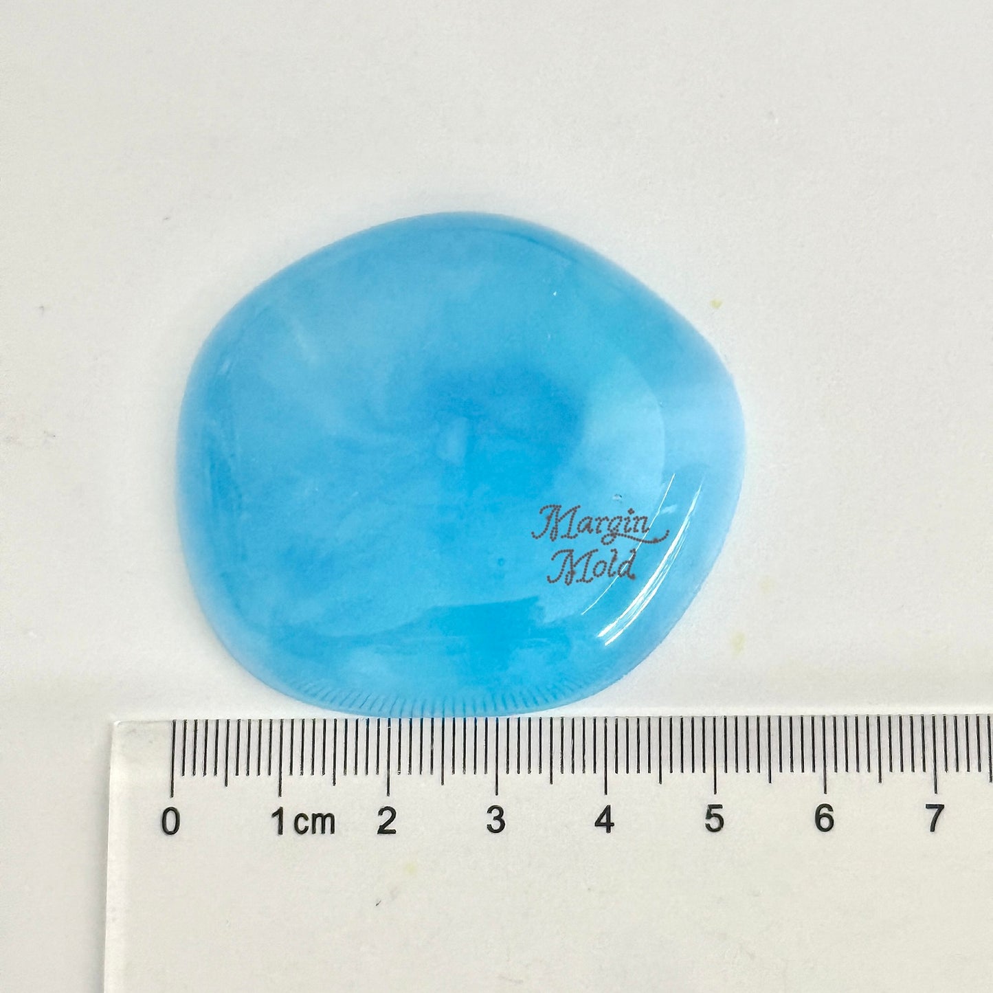 k132 k133 k134 wish stone pebble mold, 3d printed, shiny