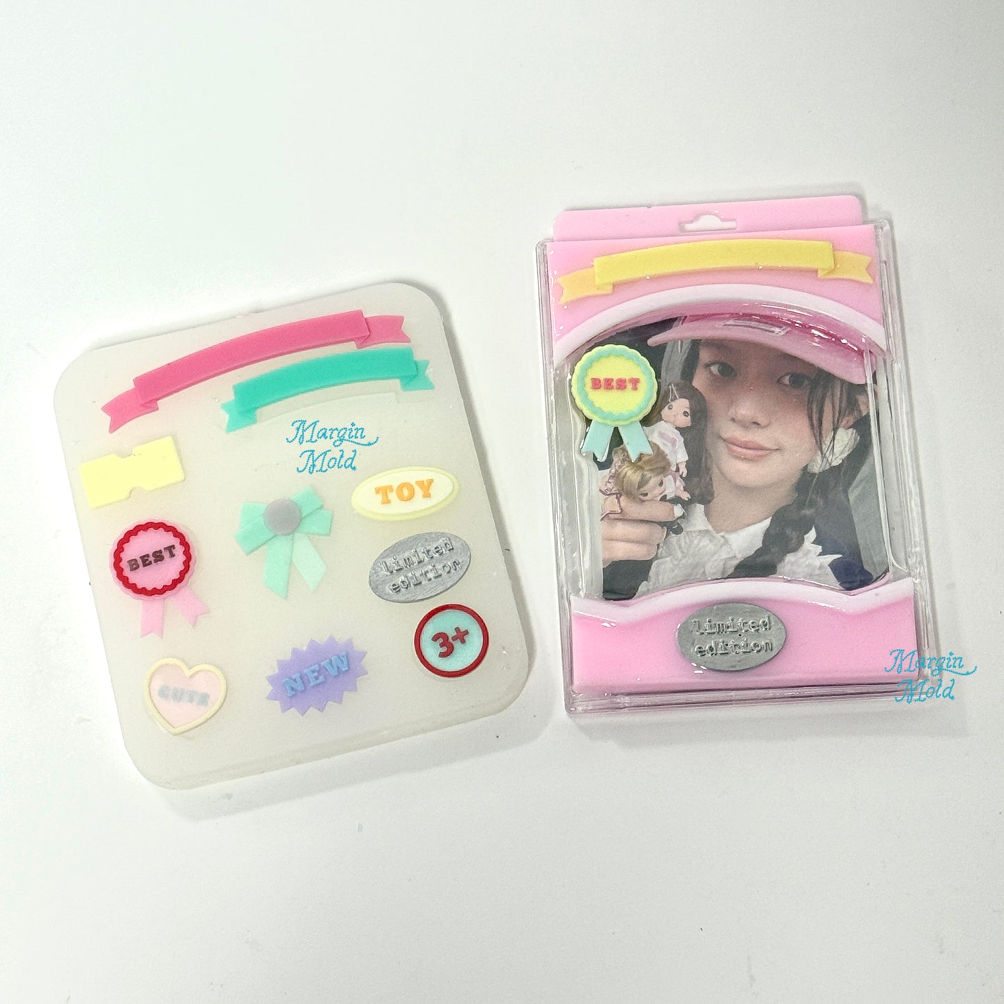 b169 toy box label bits mold, 3d print, matte
