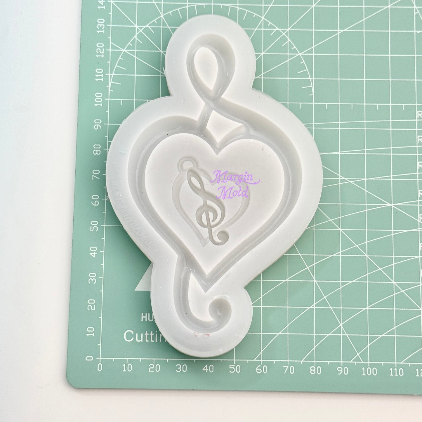 b178 heartstring frame mold, 3d print, shiny