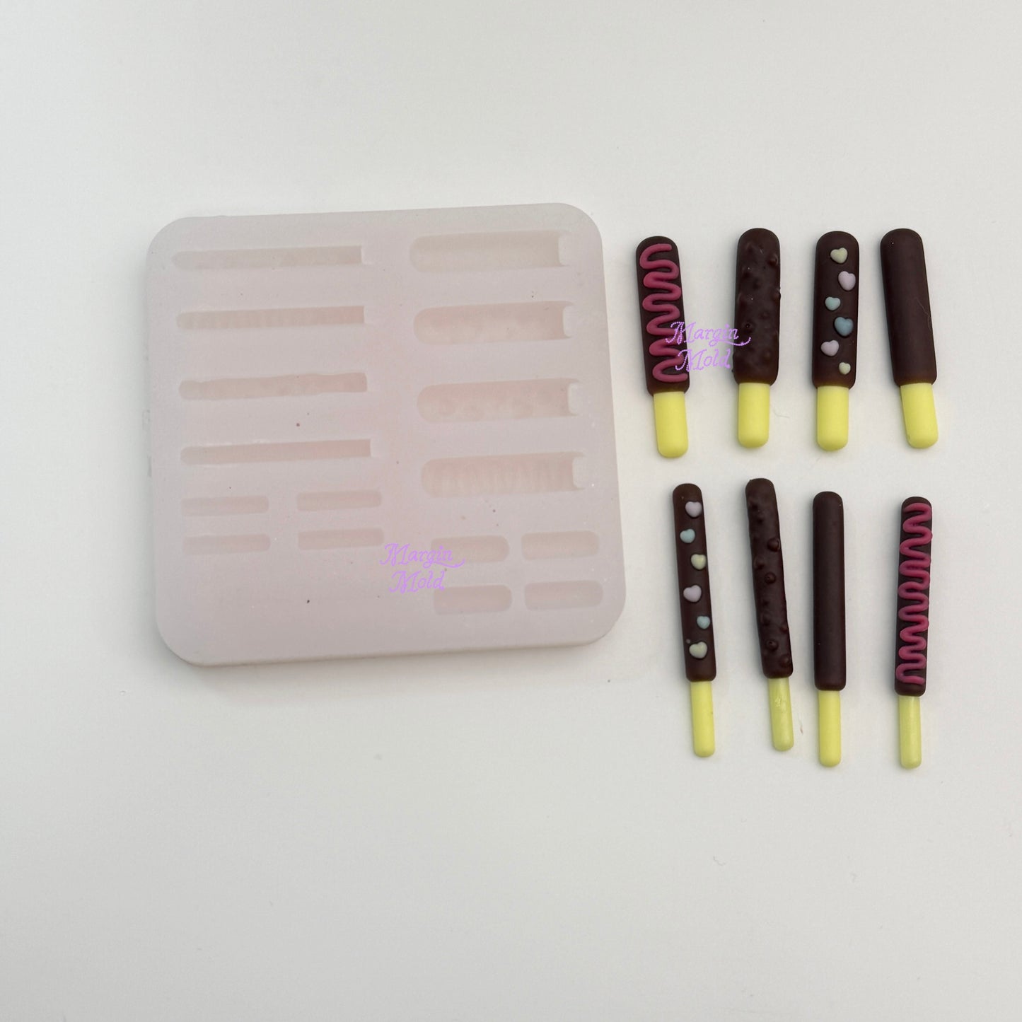 b184 pocky bits mold, 3d print, matte