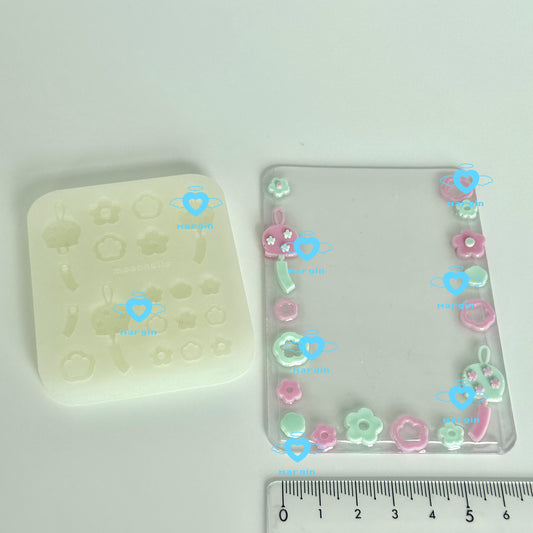 moonholic, b054 bits mold wind chime, 3d print, matte