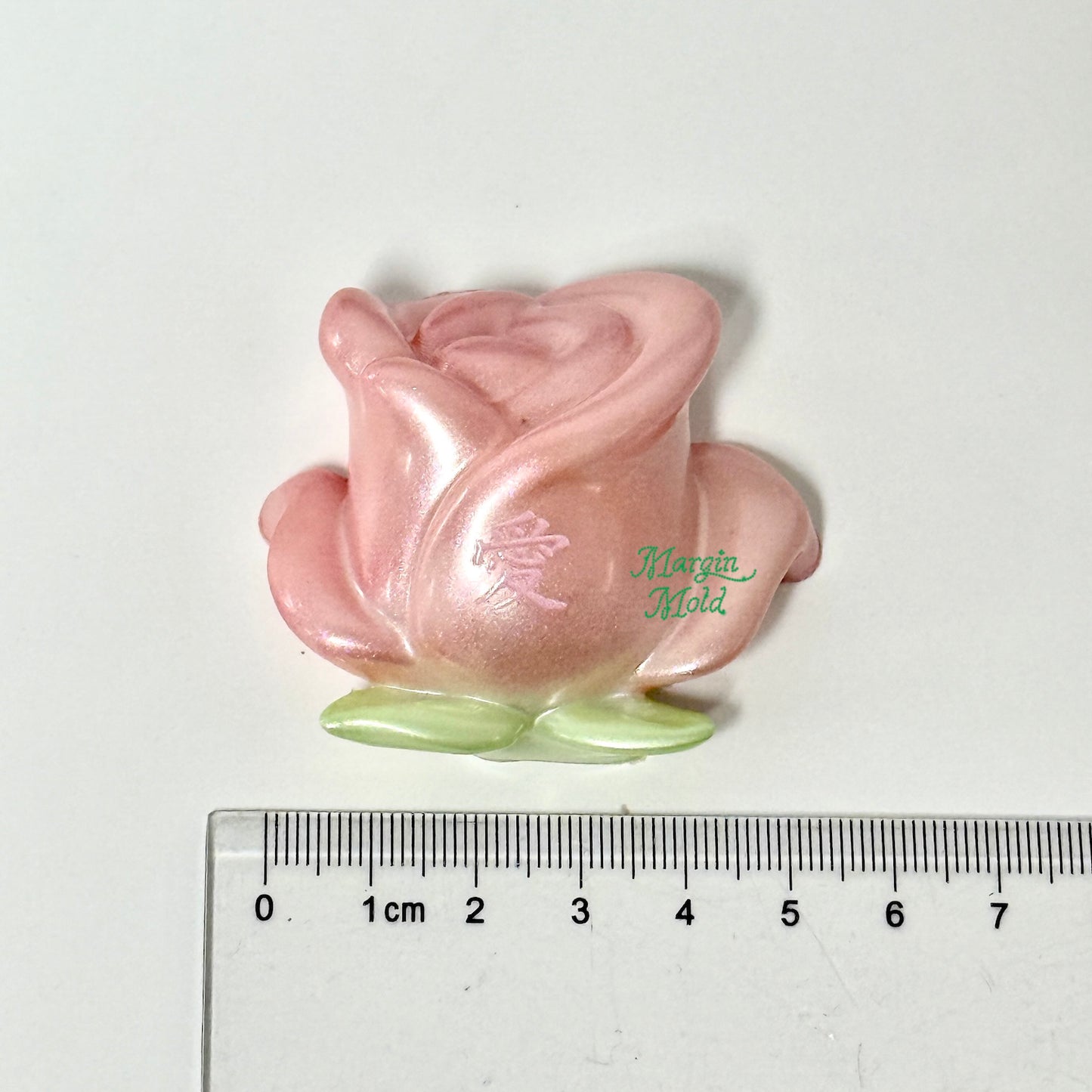 k147 rose mold, 3d printed, shiny