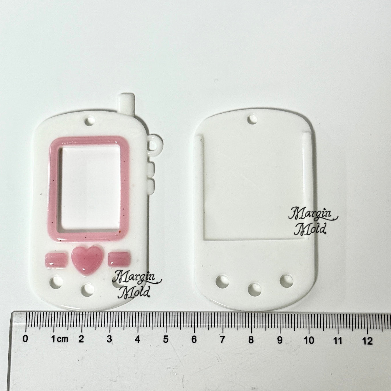 PF22 phone photo frame key pendant mold, 3d print, shiny