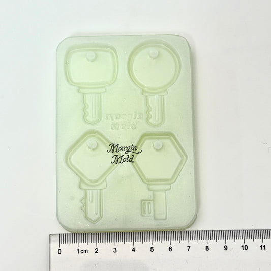 k144 chubby kids toy key set mold, 3d printed, shiny