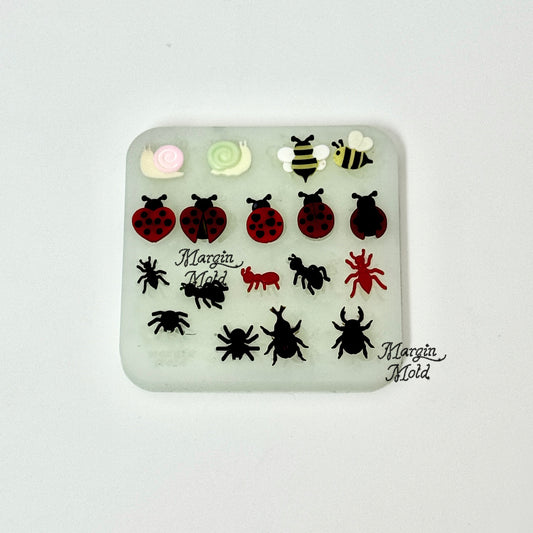 b132 bits mold buggy love bits mold, 3d print, matte
