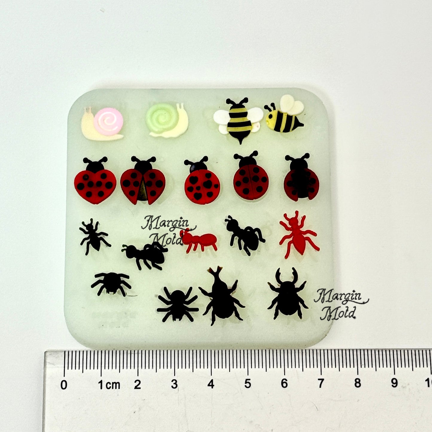 b132 bits mold buggy love bits mold, 3d print, matte