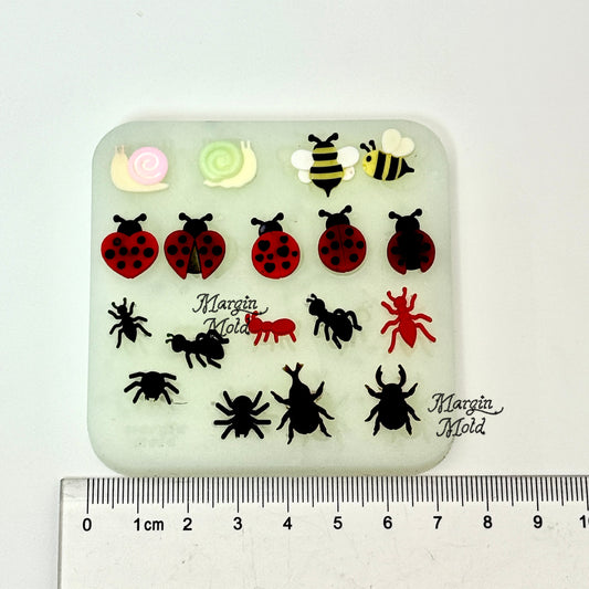 b132 bits mold buggy love bits mold, 3d print, matte