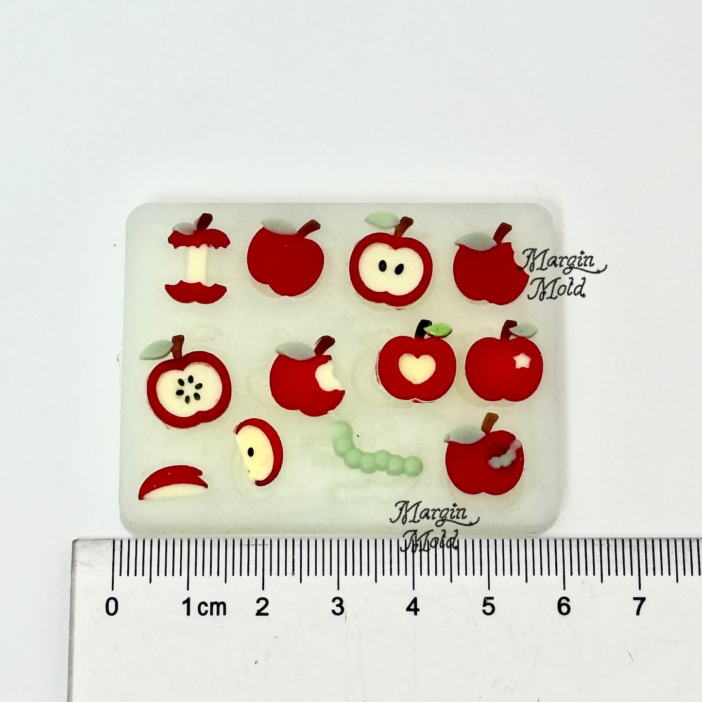 b133 bits mold apple orchard bits mold, 3d print, matte