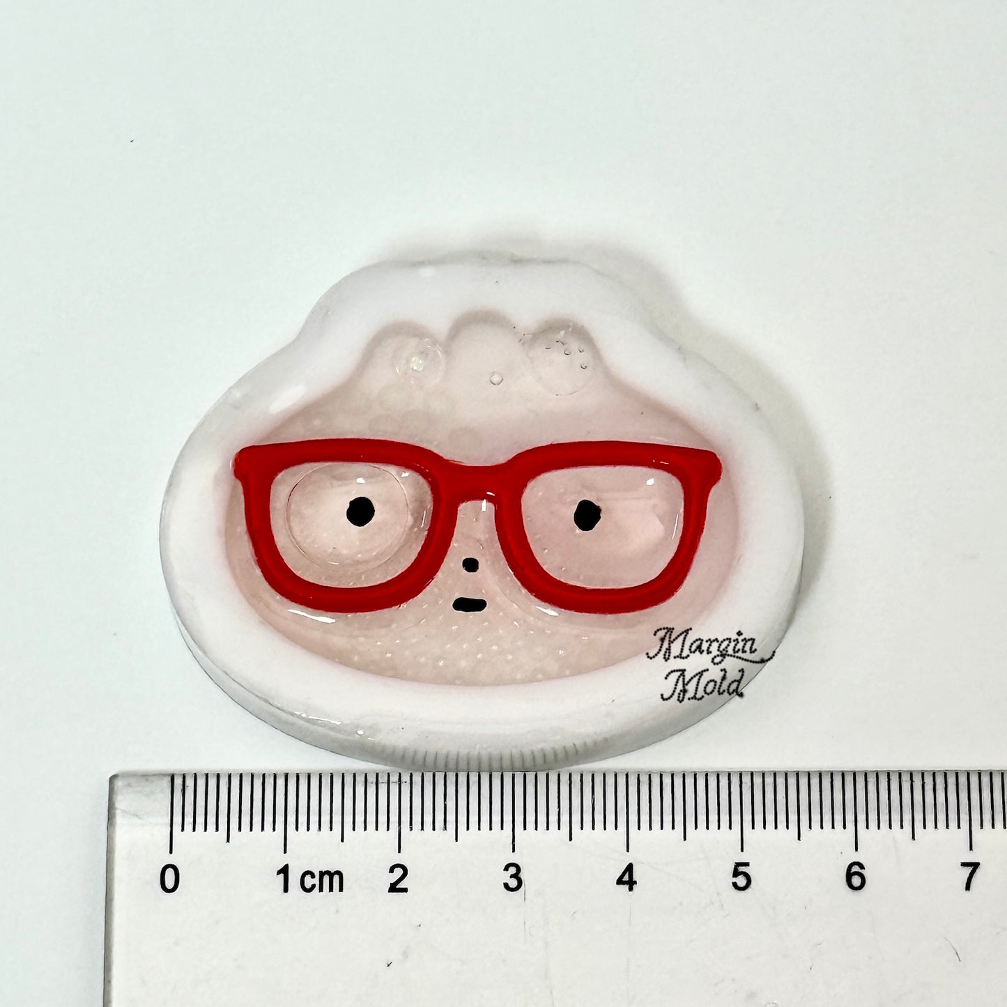 SK240 steamed bun baozi shaker mold, backed, acrylic, shiny