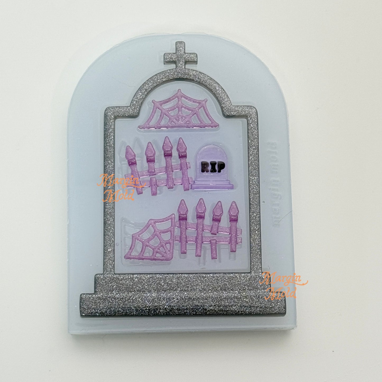 b136 bits mold tombstone frame bits mold, 3d print, shiny