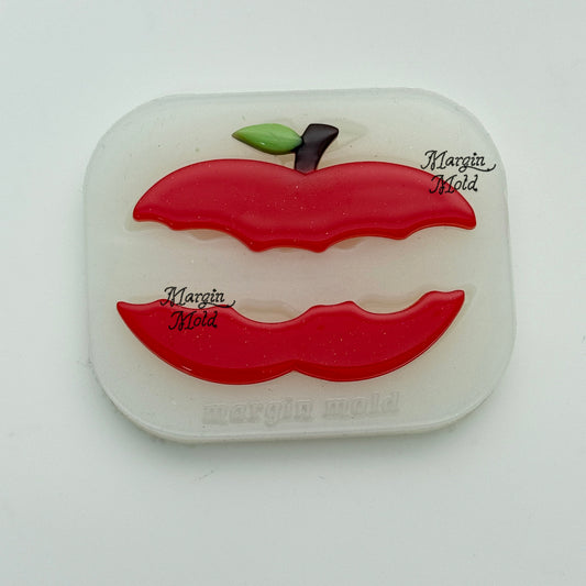 b145 bits mold apple frame bits mold, 3d print, shiny