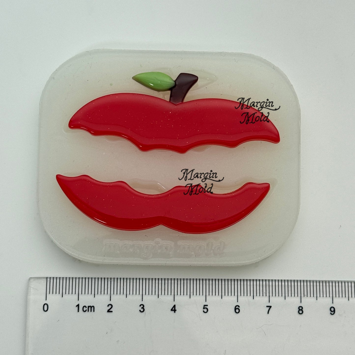 b145 bits mold apple frame bits mold, 3d print, shiny