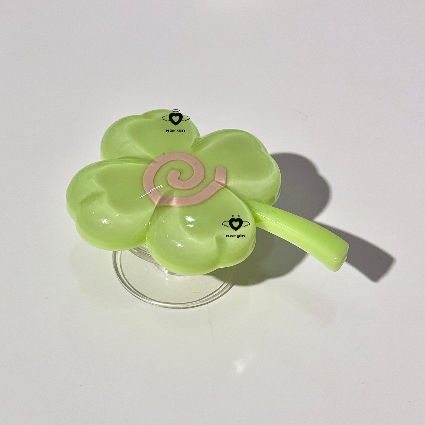 k084 3d clover griptok mold, 3d printed, shiny