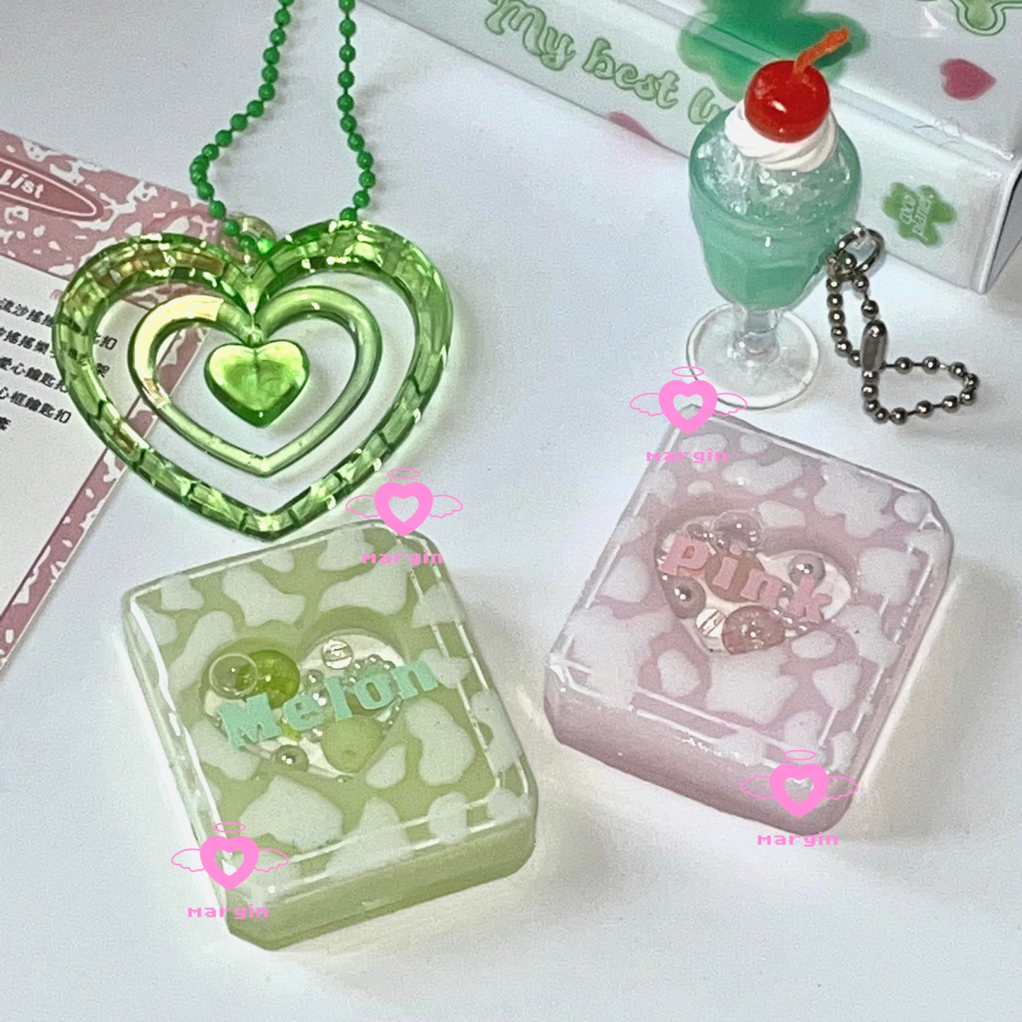 SK039 collect book shaker mold, backed, acrylic, shiny