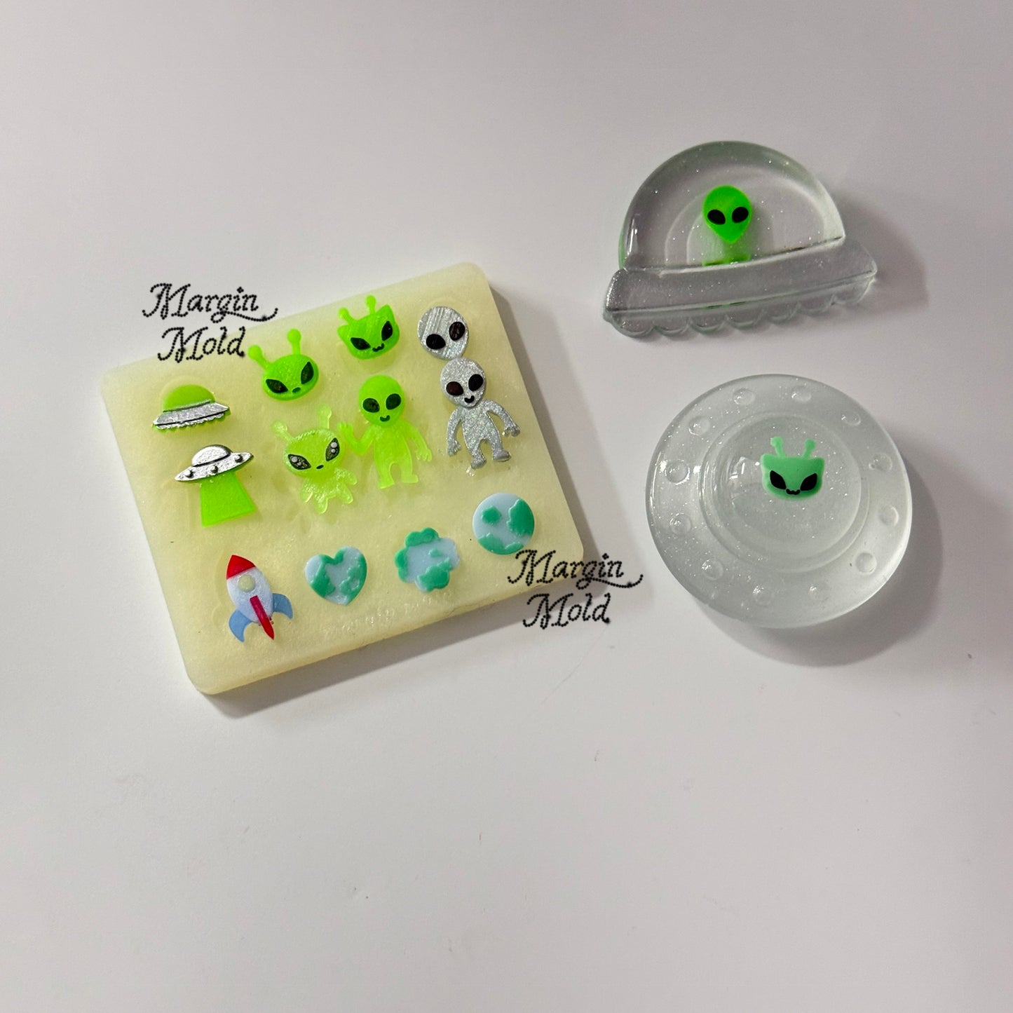 b147 bits mold Outer Space bits mold, 3d print, matte