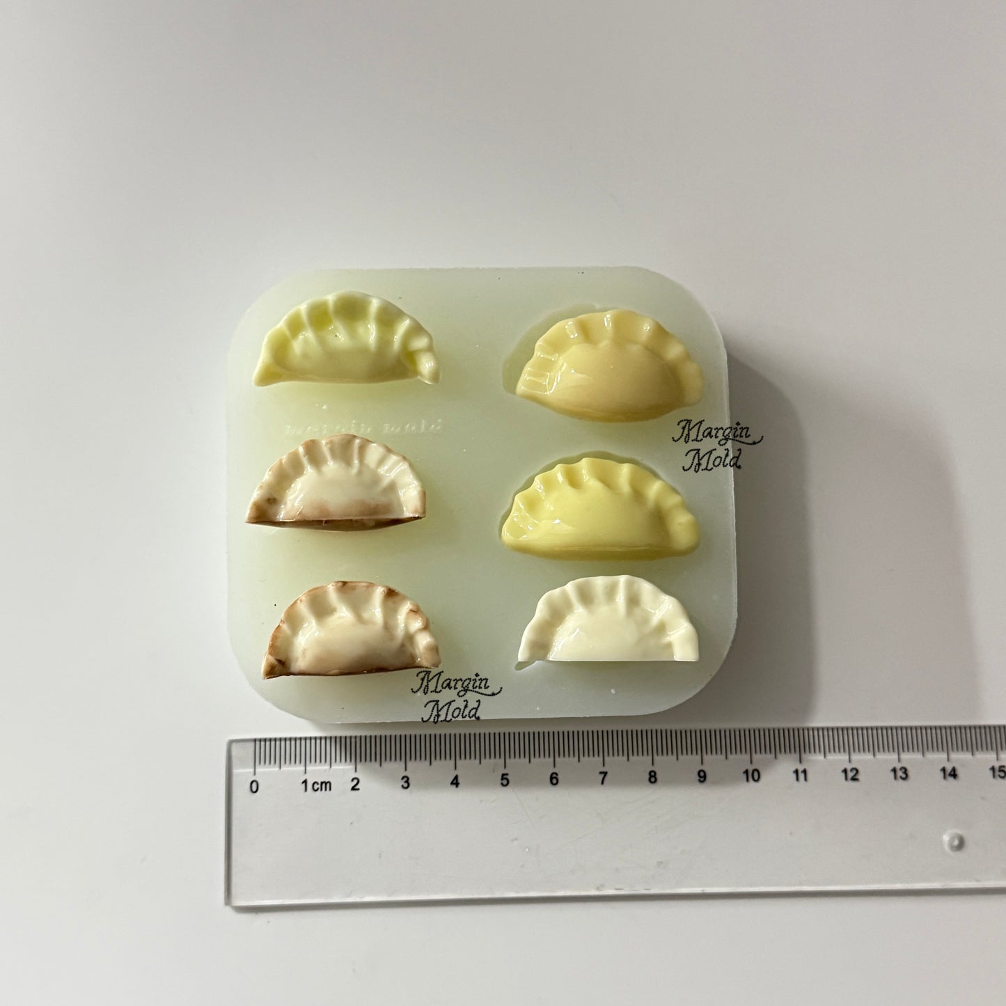 k170 mini dumplings mold, 3d printed, shiny