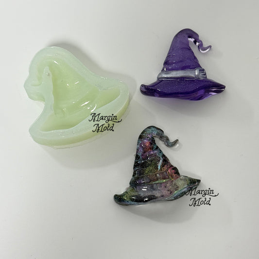 k153 witch's hat mold, 3d printed, shiny
