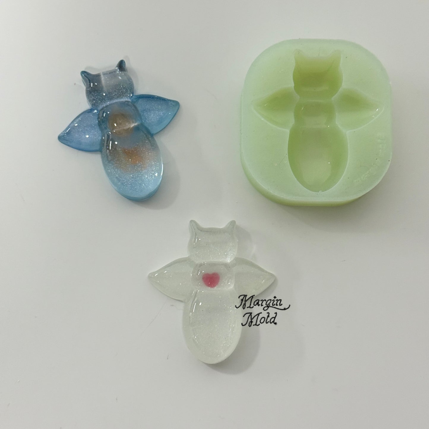 k164 sea angel mold, 3d printed, shiny