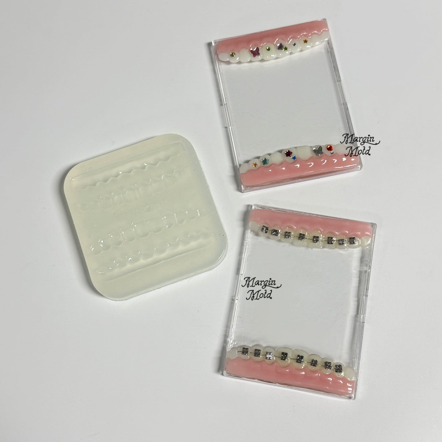 b138 bits mold tooth &gum bits mold, 3d print, shiny