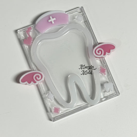 b139 bits mold tooth frame bits mold, 3d print, shiny