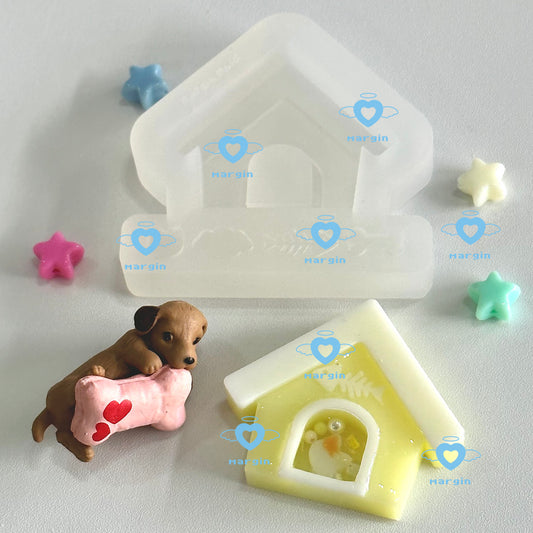 SK150 pet house shaker mold, backed, 3d print, matte, charity molds