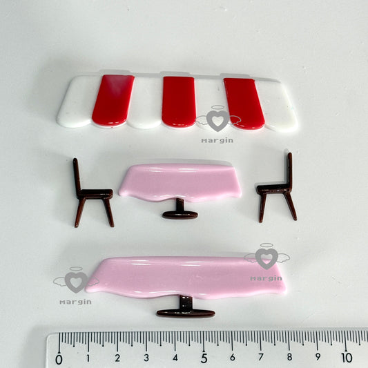 b089 bits mold cozy afternoon tea toploader bits, 3d print, shiny