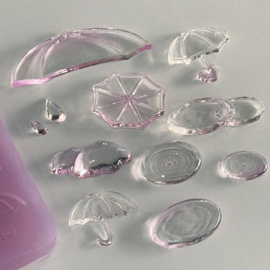 b095 bits mold rainy days bits, 3d print, shiny