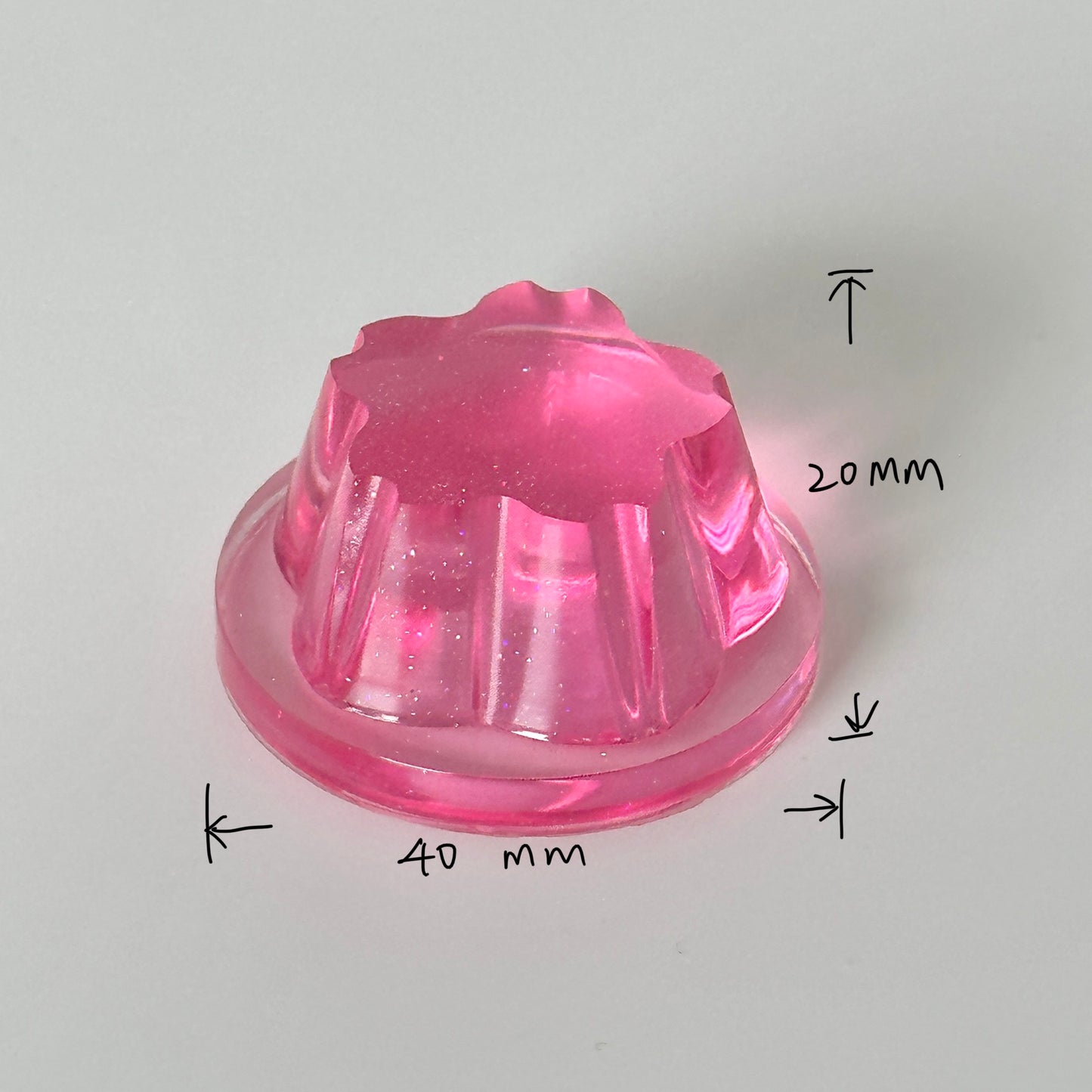 F009 Mani Land collab mold - sakura puddings 2pcs factory mold