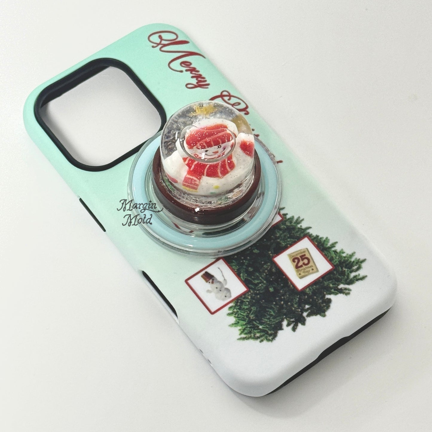 k195 water globe set mold, 3d printed, shiny