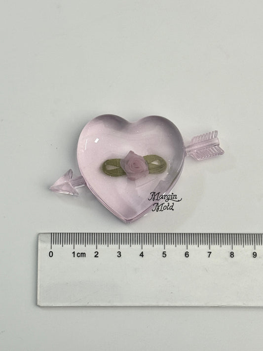 k215 Heartstrike mold, 3d printed, shiny