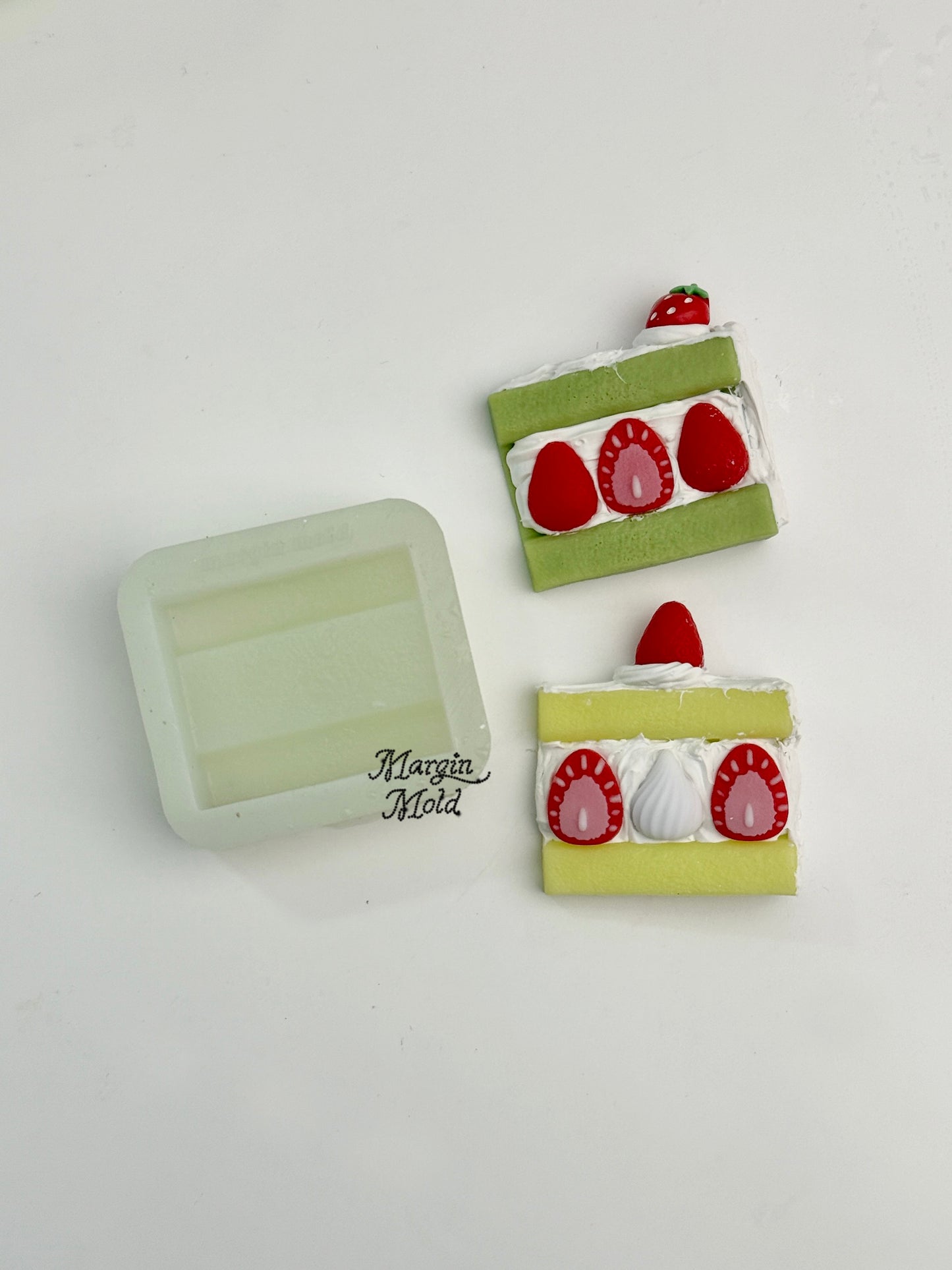 k213 cake slice mold, 3d printed, matte