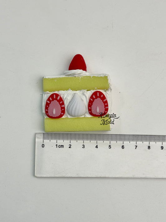 k213 cake slice mold, 3d printed, matte