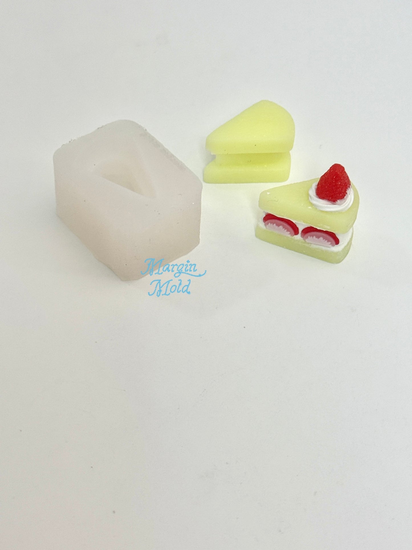 k218 k219 k220 k221 k222 mini crepe/swiss roll/sandwich/cake slice mold, 3d printed, matte