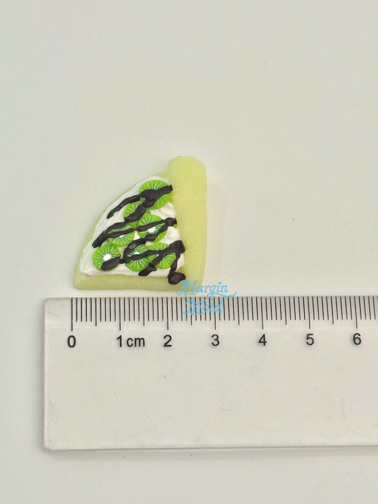 k218 k219 k220 k221 k222 mini crepe/swiss roll/sandwich/cake slice mold, 3d printed, matte