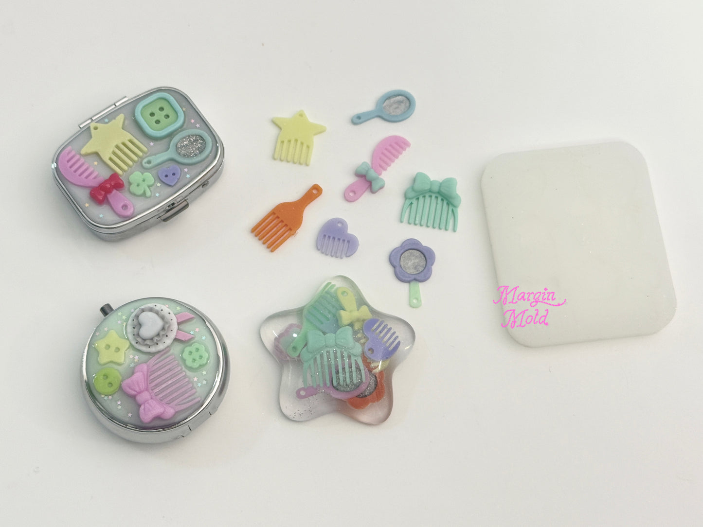 b162 bits molds doll's house comb bits mold, 3d print, matte