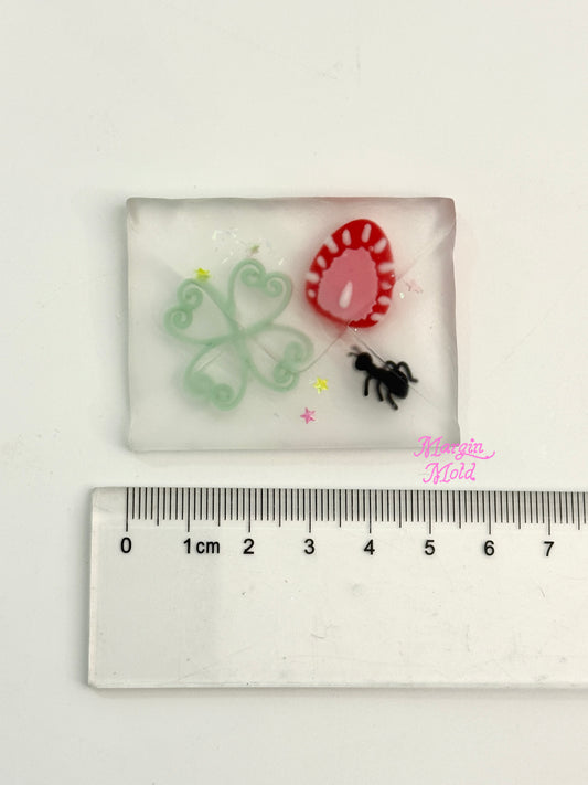 k226 envolope B griptok mold, 3d printed, matte