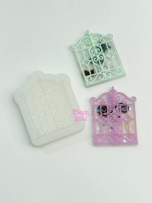 k227 antique garden fence griptok mold, 3d printed, matte