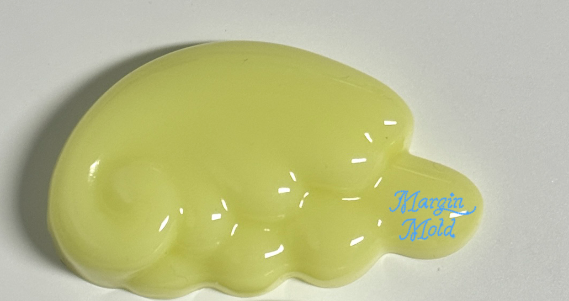 k175 k176 angel wing griptok mold B, 3d printed, shiny