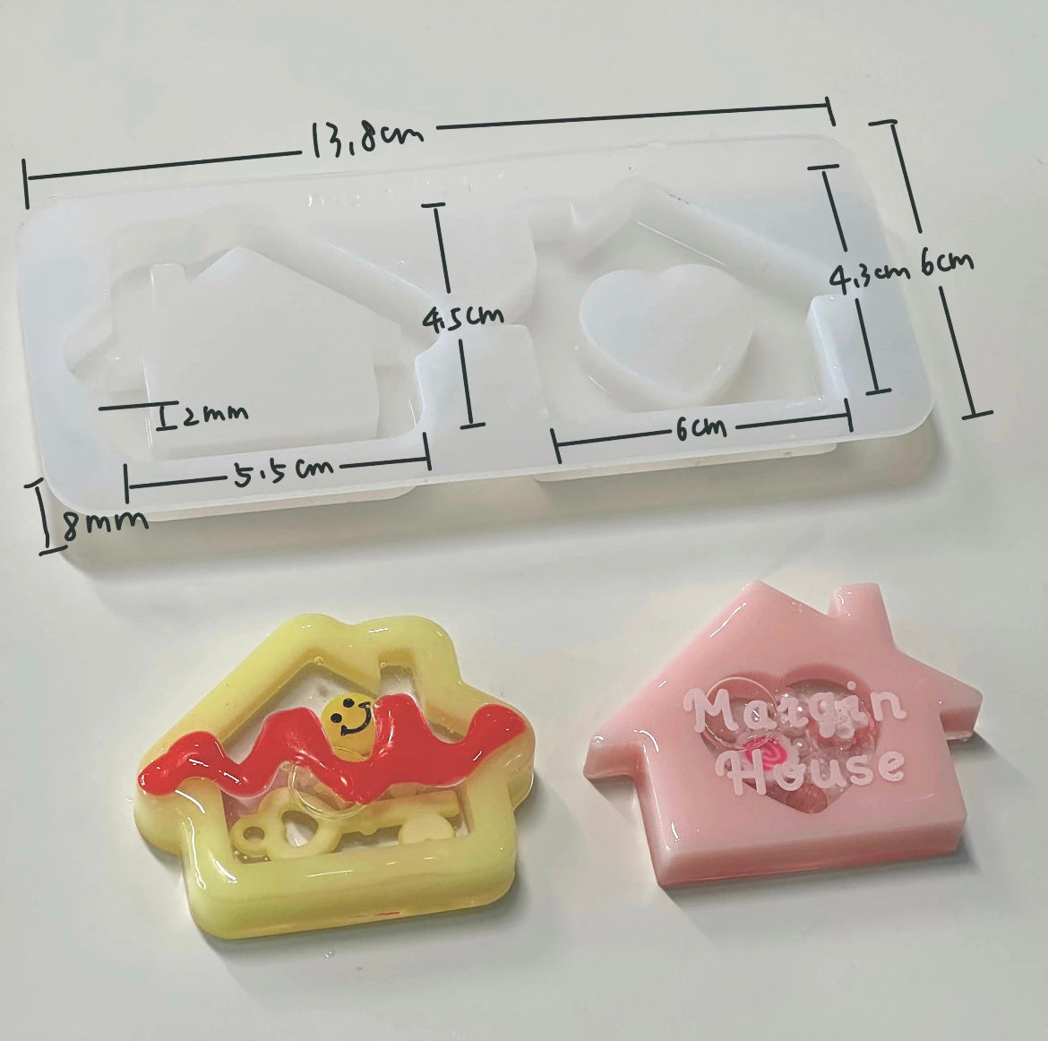 F013 house shake factory mold 2pcs