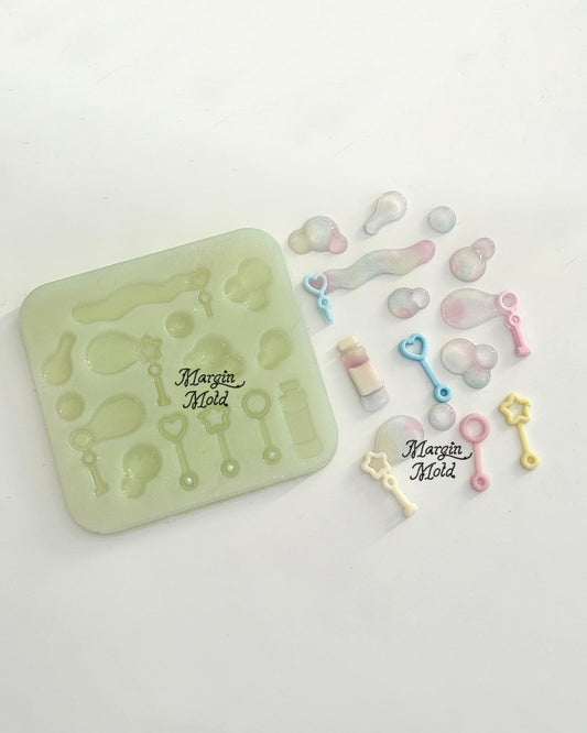 b109 bits mold blowing bubbles bits, 3d print, shiny