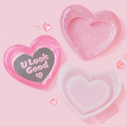 MF17 Mani Land heart cushion mirror mold