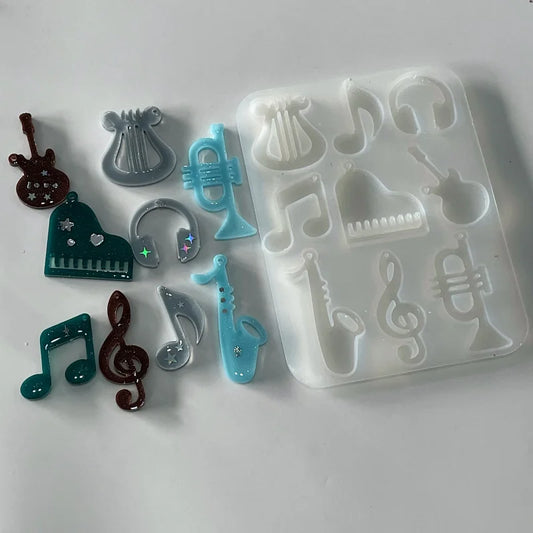 F016 music instruments parts mold